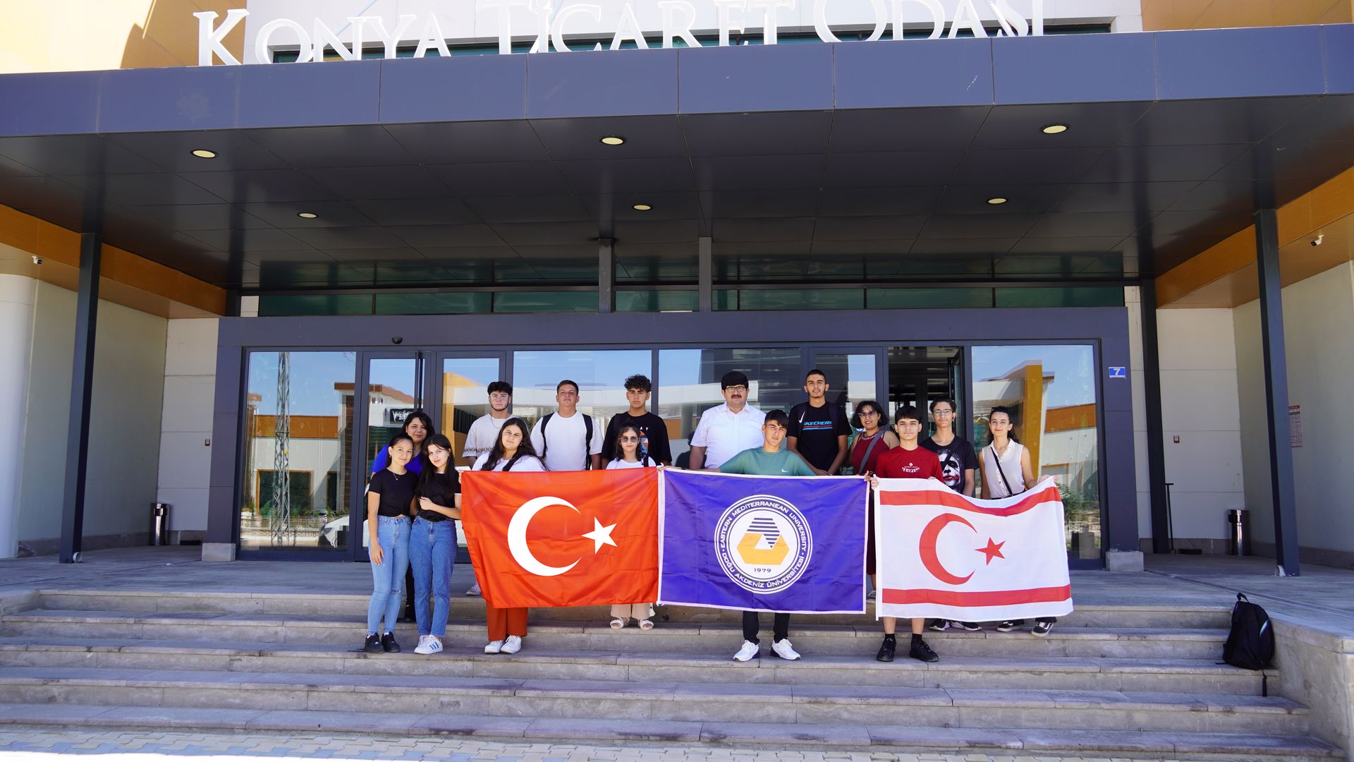 KKTC’de Eğitim Gören Lise Öğrencilerinden KTOTEK’e Ziyaret