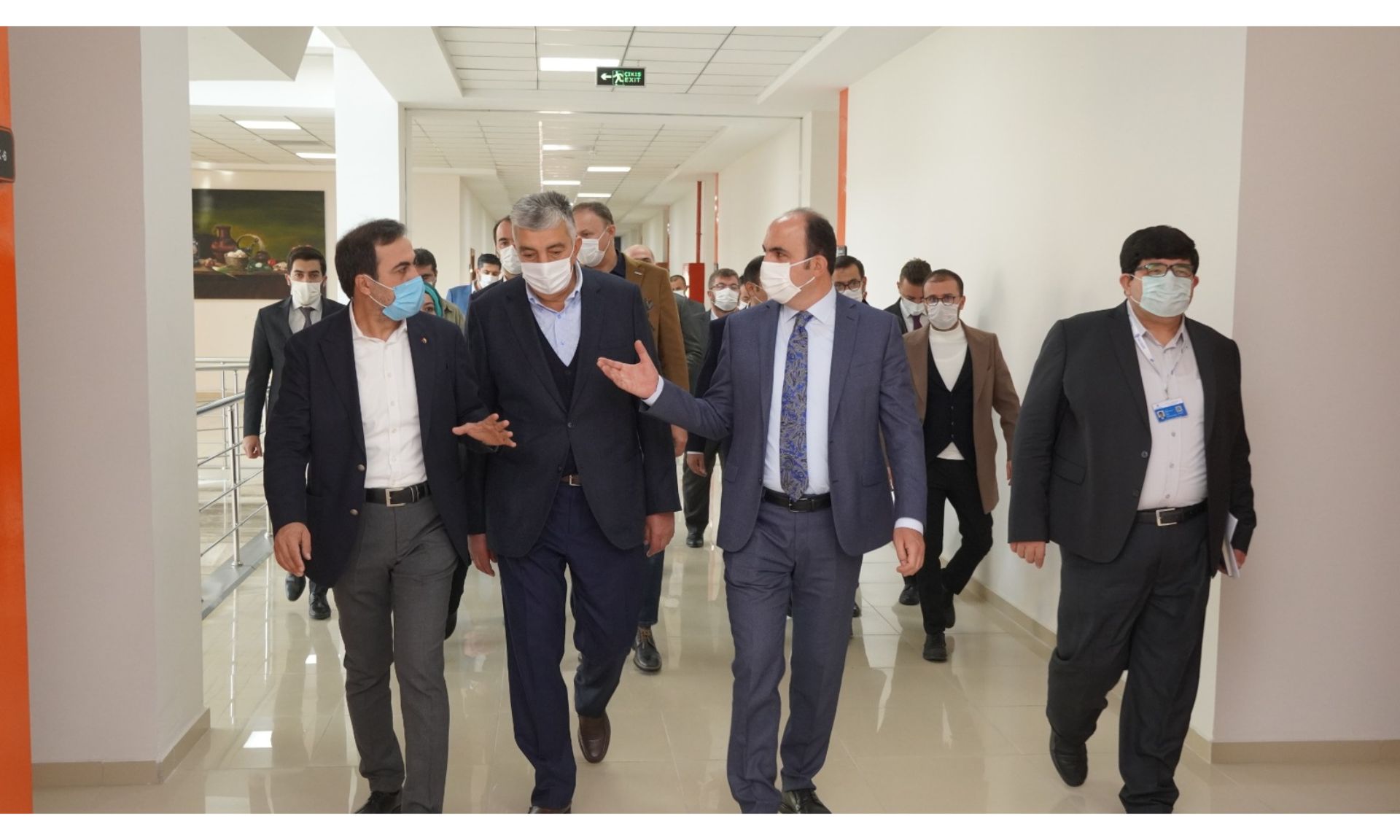 BÜYÜKŞEHİR BELEDİYE BAŞKANIMIZ VE SİVİL TOPLUM ÖRGÜTÜNLERİNDEN KURUMUMUZA ZİYARET